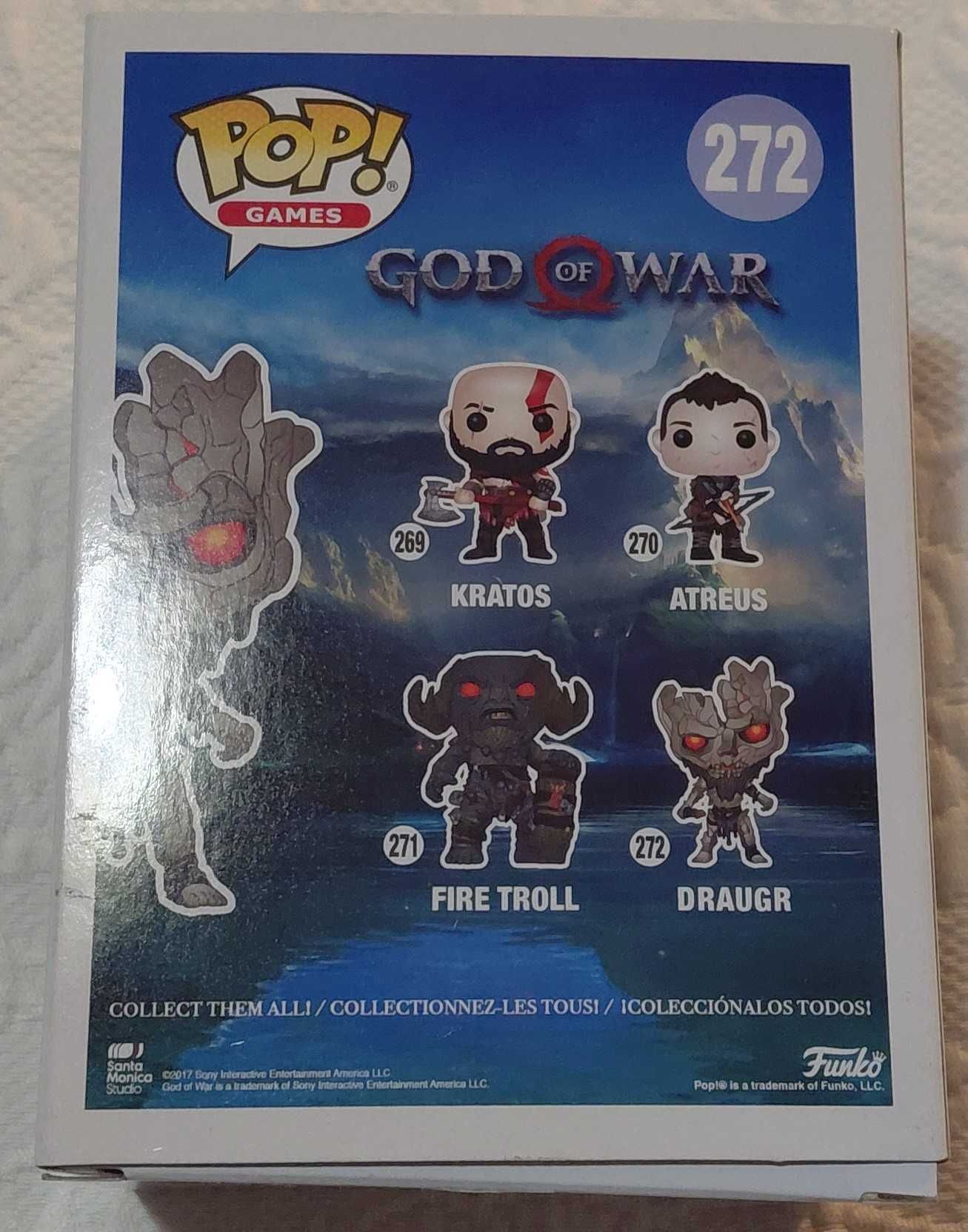funko pop god of war 272 draugr