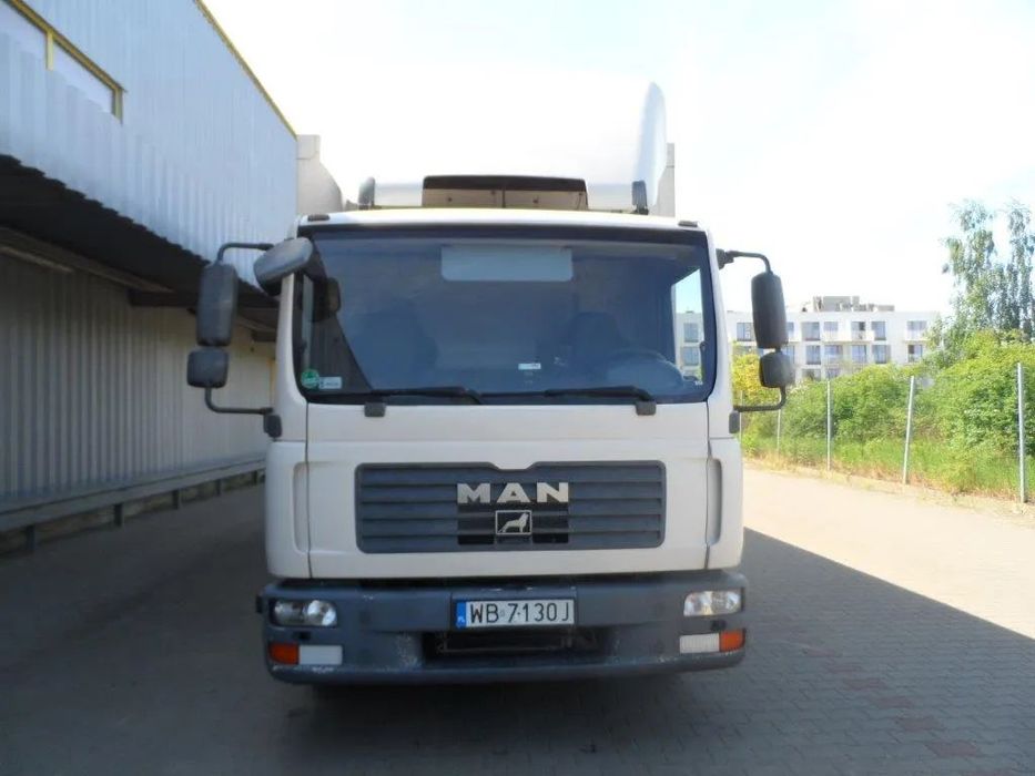 MAN TGL 12.180  MAN kupiony w MAN w Polsce, dwie komory temperatury, zaw. pneumatyczne