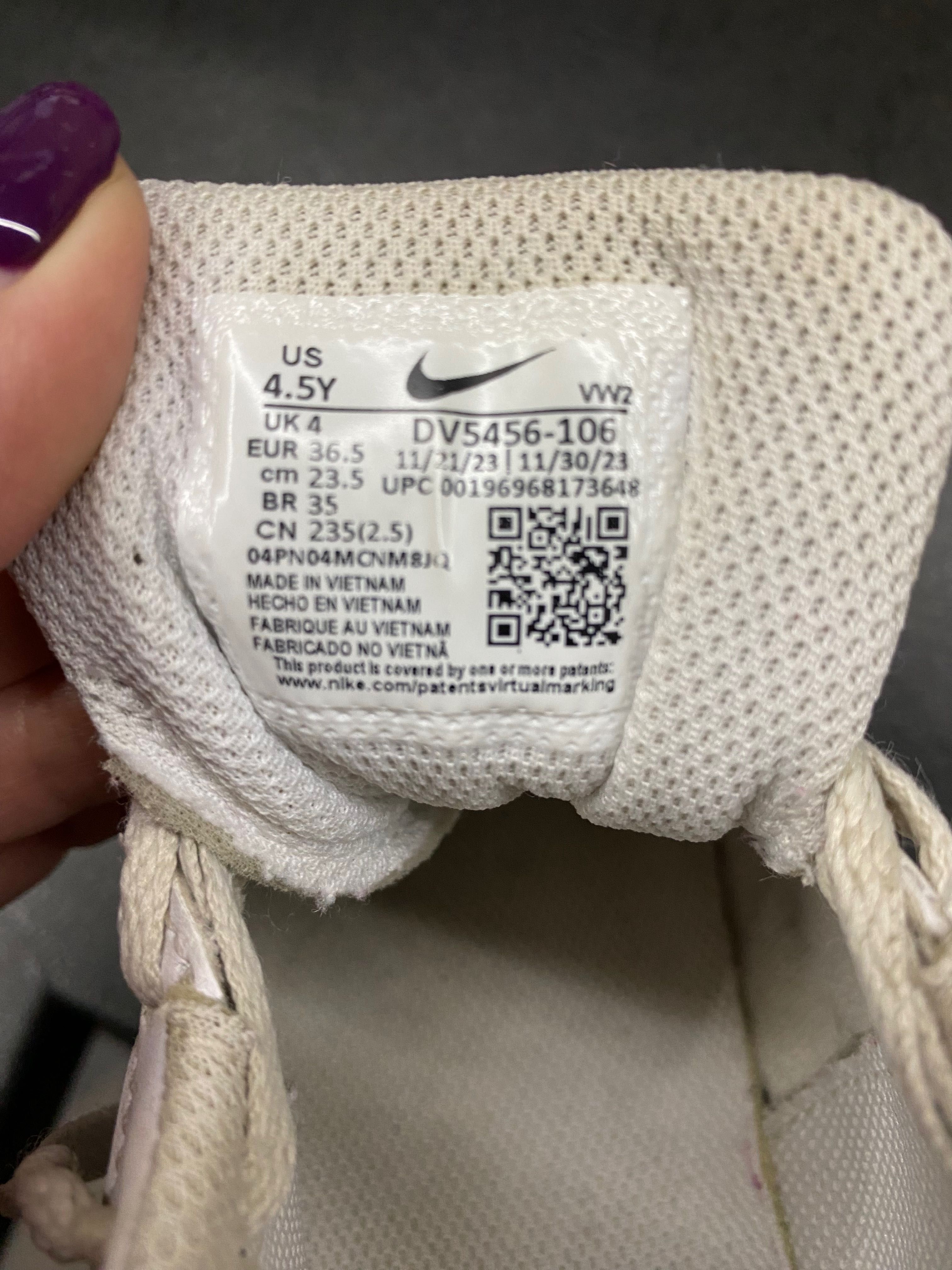 Buty Nike court borough low rectify white 36,5