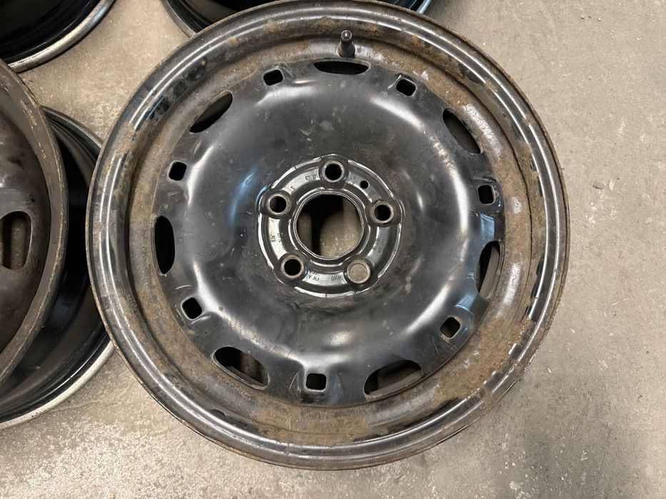 Felgi stalowe 6Jx14H2 ET37 VW Skoda Seat proste, sprawdzone 4 szt