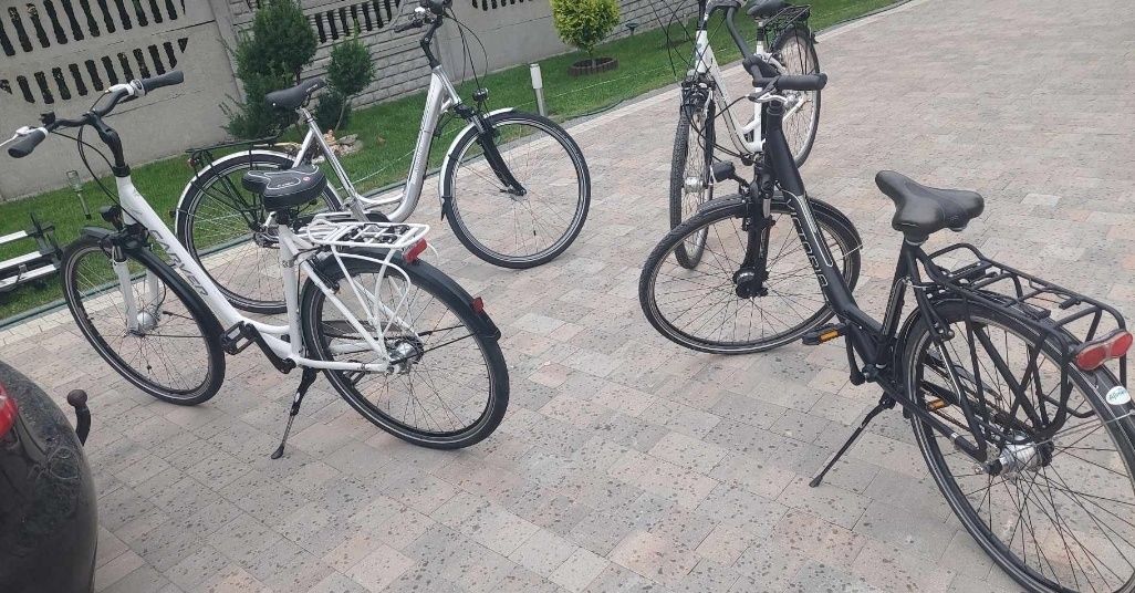 Amortyzator na widelkach na siedzeniu rowery