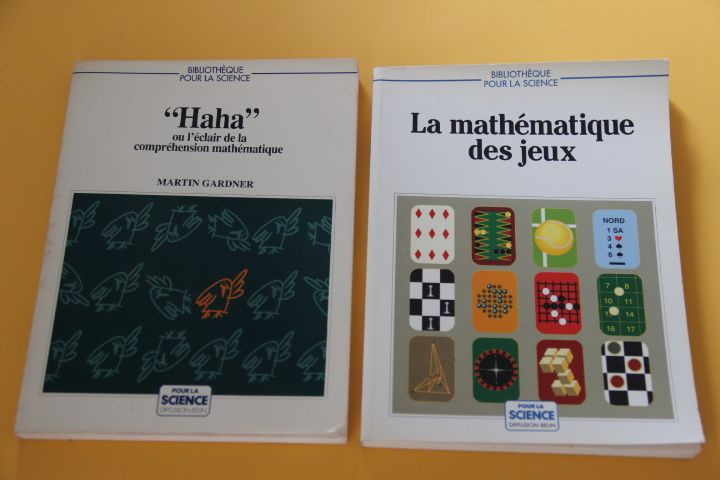 Livros sobre MATEMÁTICA em inglês e em francês