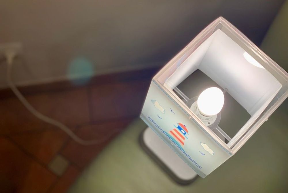 Zestaw lamp Dalber mały żeglarz wisząca + stołowa