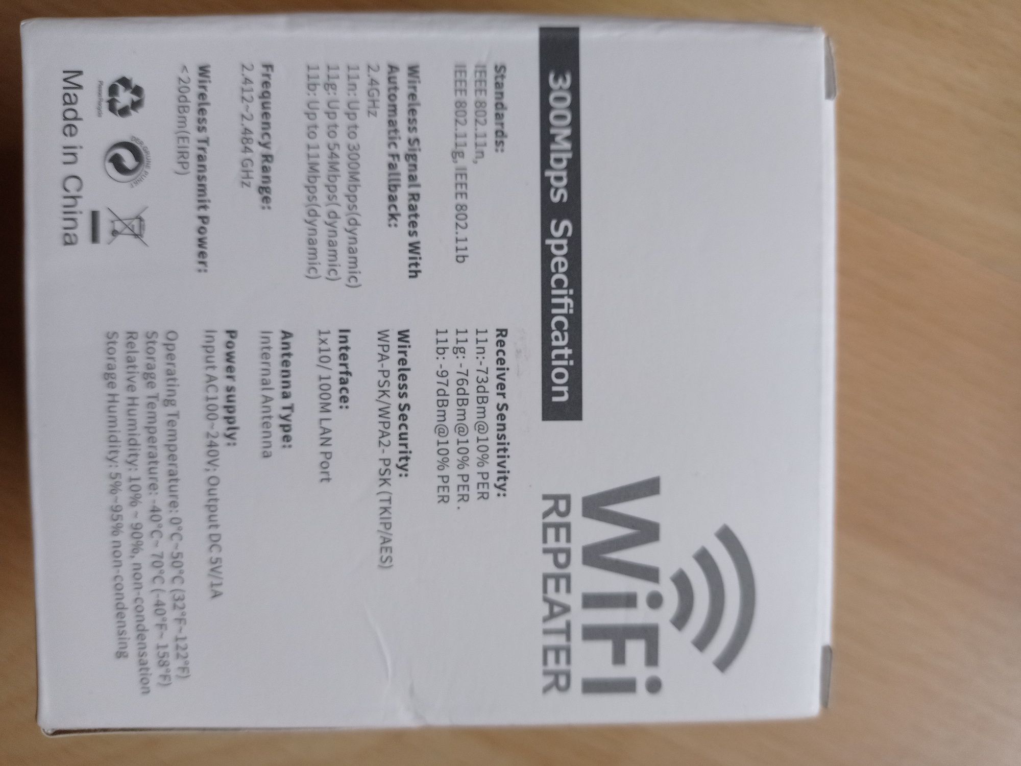 wzmacniacz sygnału WIFI REPEATER