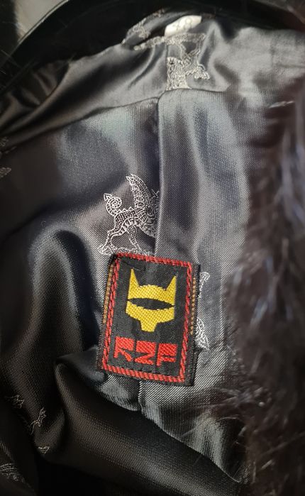 Piękne futro czarne z nutrii, marka RZF, rozm. 48