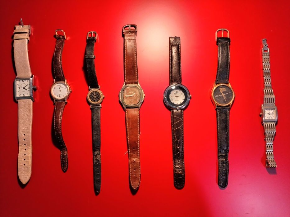 Conjunto relógios vintage