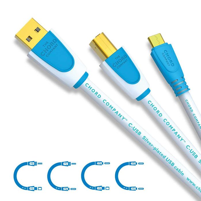 Chord C-USB - Kabel USB C-B 0,5m