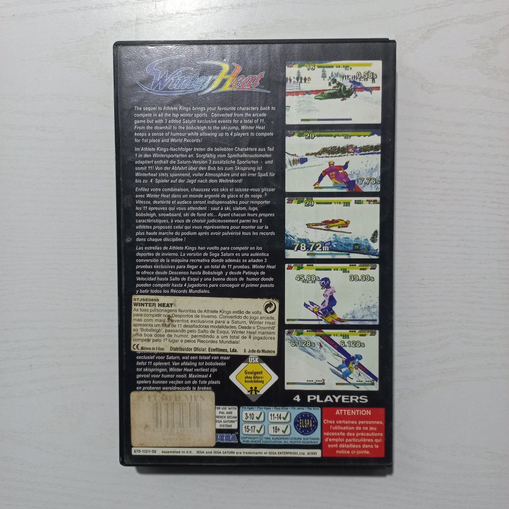 Winter Heat Sega Saturn