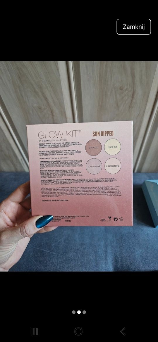Paleta rozświetlaczy Anastasia Beverly Hills