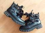 DeeZee | buty | glany | kolce | welurowe wstawki | unikat