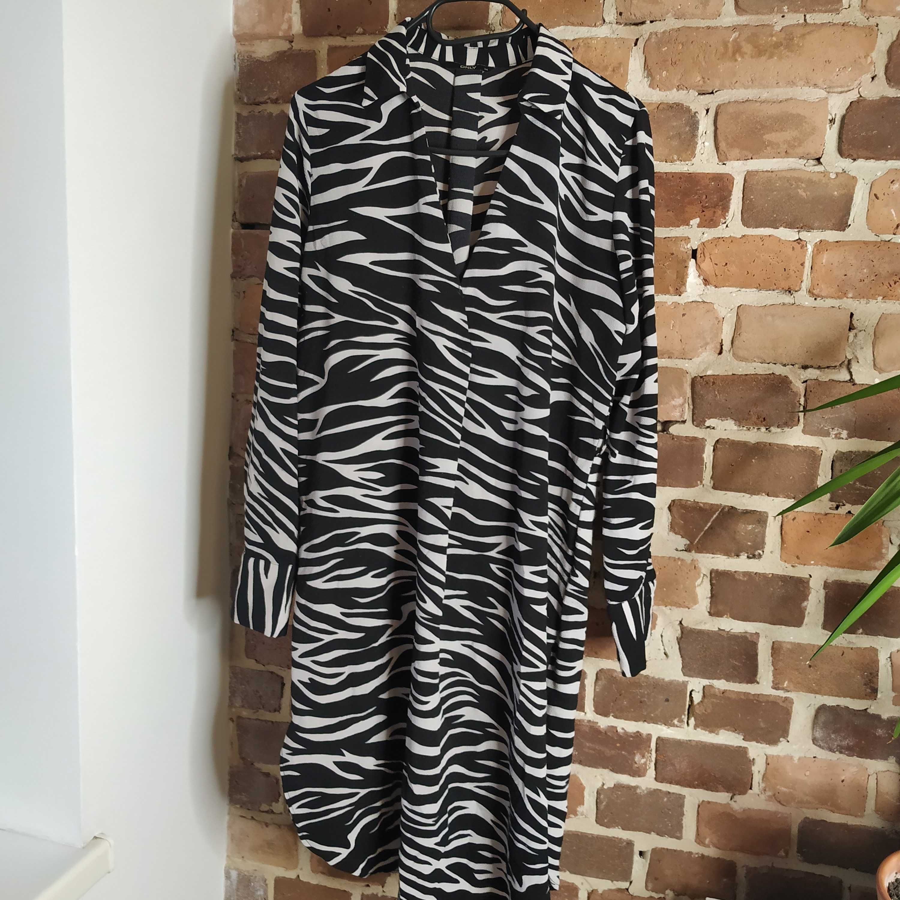 Sukienka z ONLY zebra