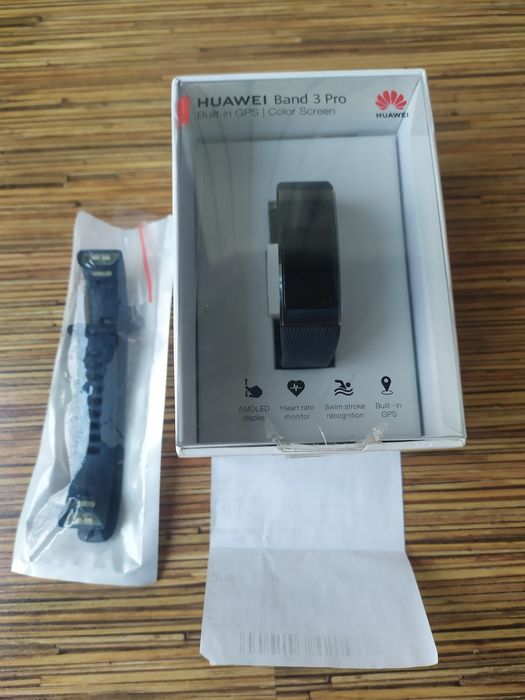 Huawei band 3 pro granatowy