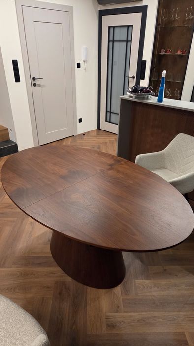 Blat od stołu Gala Sklum owalny rozkładany  160 - 200 x 100