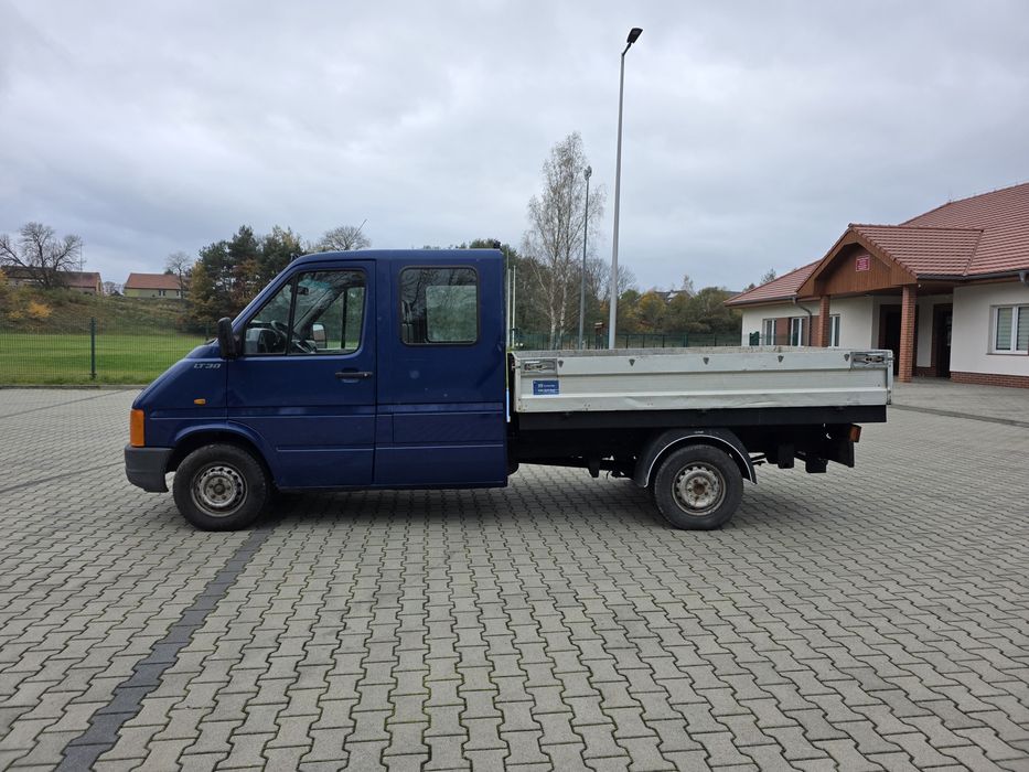 Volkswagen LT 35 doka,brygadówka,skrzynia,długie opłaty