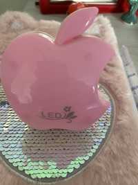 Ночник led apple светильник яблоко в розетку
