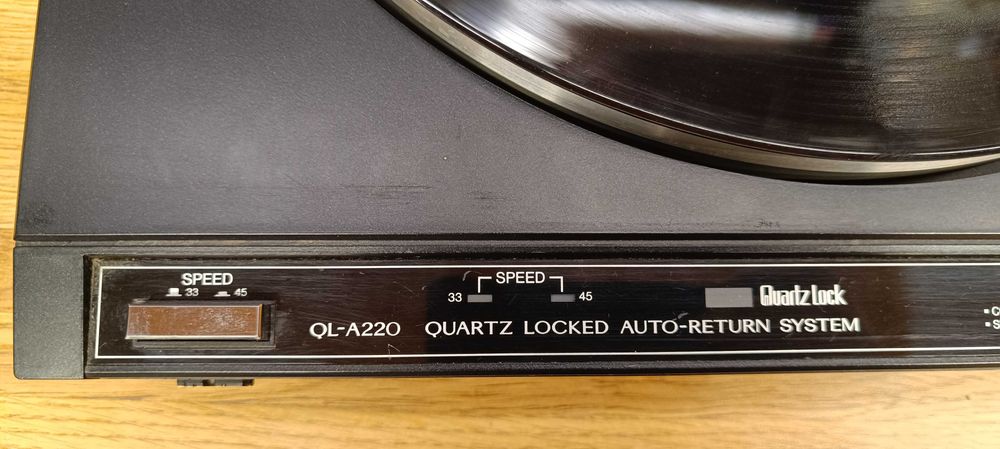 Вініловий програвач JVC QL-A 220 (відео роботи ! )