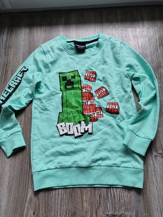 Minecraft bluza chłopięca 122 128