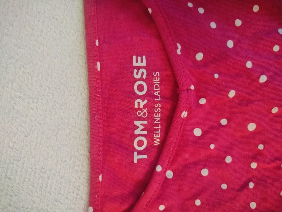 Piżama różowa damska