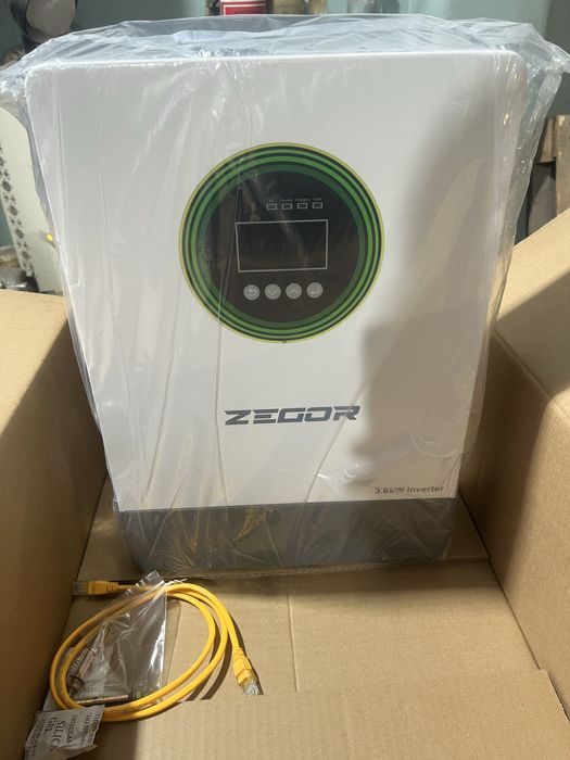 Гибридный солнечный инвертор Zegor 3,6kwt 24v Новый  Г. Запорожье