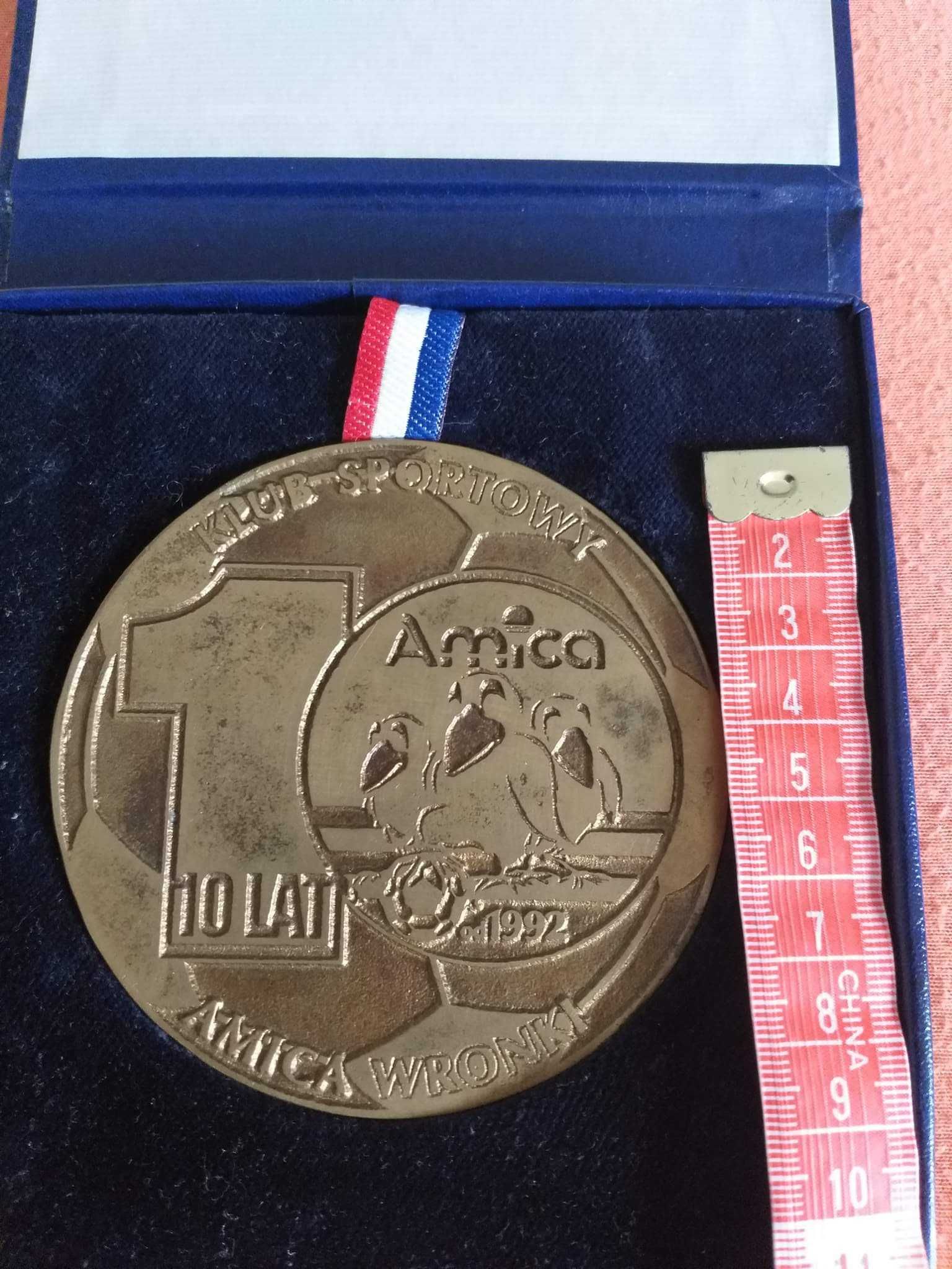 Medal Amica Wronki 10-lecie