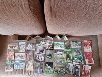 pocztówki ze zwierzetami z lat 70-tych