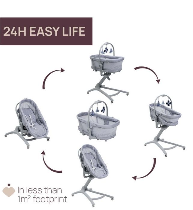 Berço Baby Hug 4 em 1 - Chicco