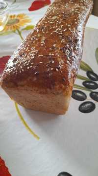 Chleb swojski domowy przenno-żytni z nasionami