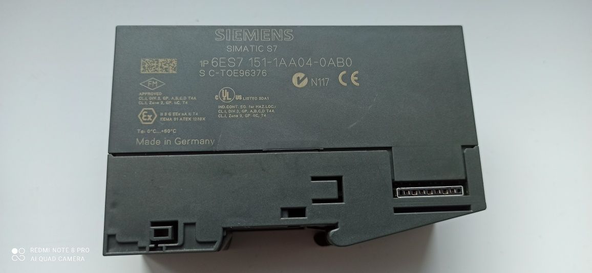 6ES7151-1AA04-0AB0, SIMATIC DP, Интерфейсный модуль.
