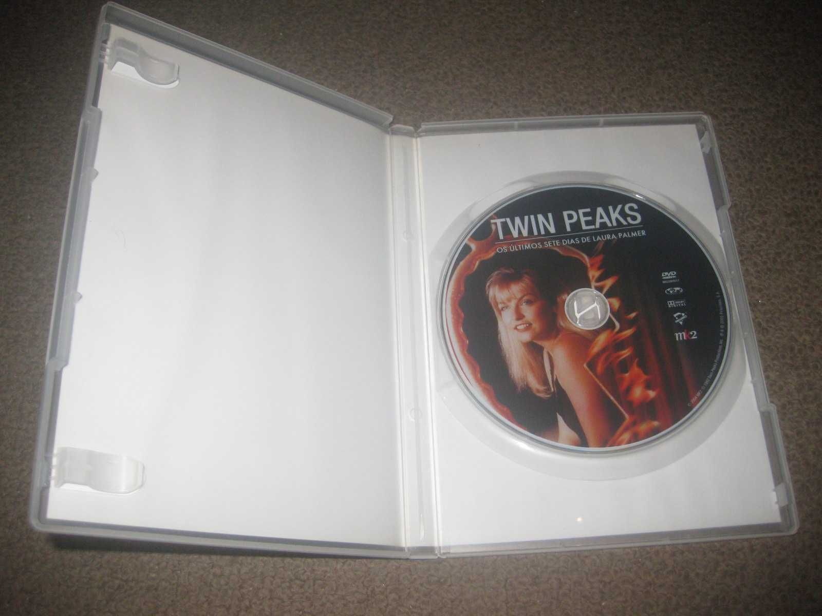 DVD "Twin Peaks: Os Últimos Sete Dias de Laura Palmer" de David Lynch