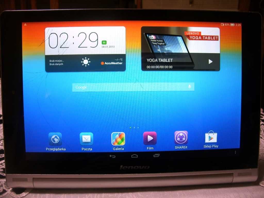 Tablet Lenovo Yoga 10 B8000-H 60047 | sprawny |