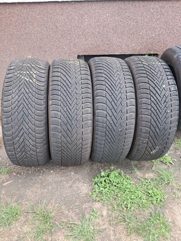 215/55 R18 99V M+S- Pirelli Powercy Winter- 2024 ~7mm- WYSYŁKA GRATIS