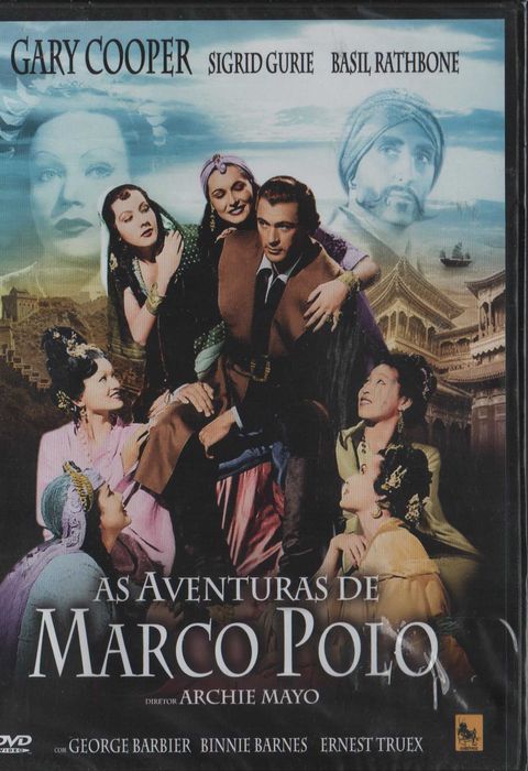 Dvd As Aventuras de Marco Polo  - drama histórico - selado - raro