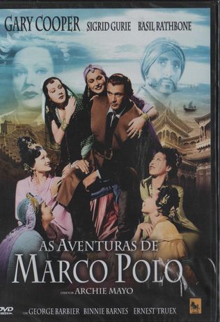 As Aventuras de Marco Polo  - drama histórico - selado - raro