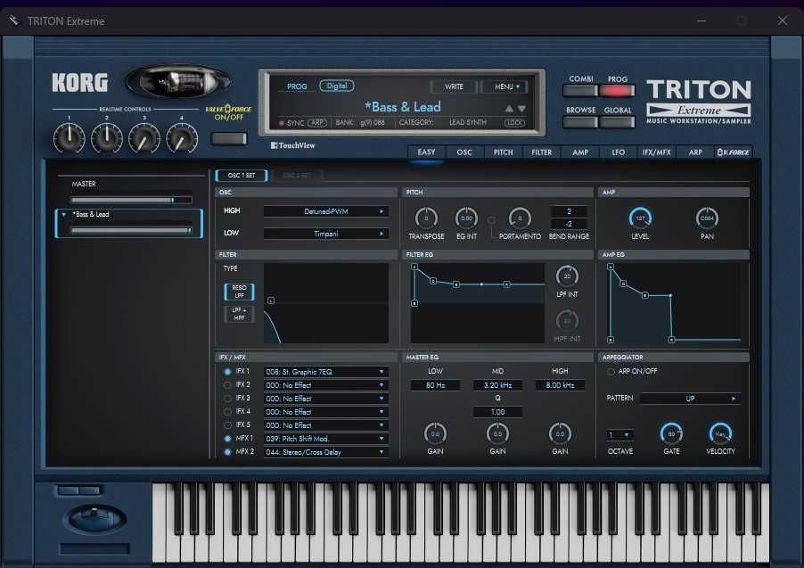 MIDI (міді) клавіатура ICON Logicon-5 (49 клавіш)