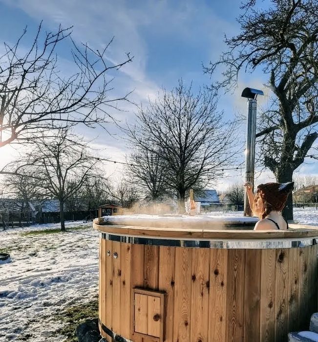 Balia ogrodowa, jacuzzi, HOT TUBE 200cm 8 osobowa klasa PREMIUM