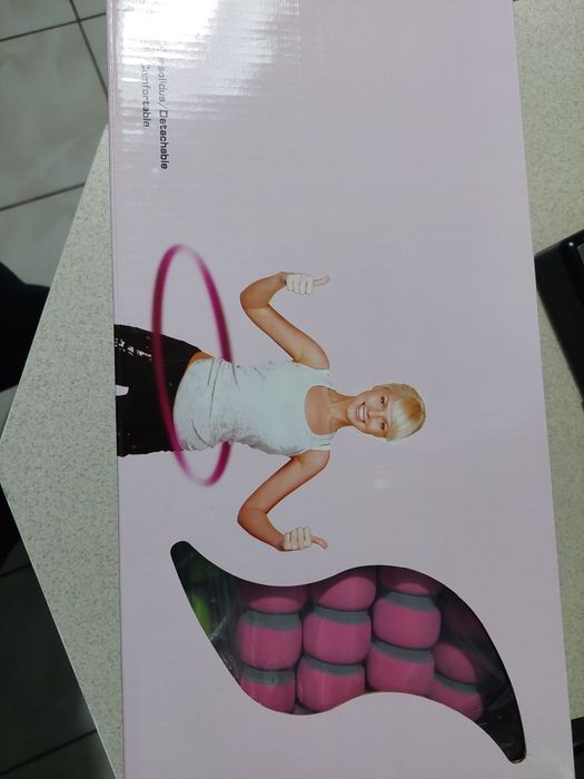 Hula hop skladany z obciążeniem