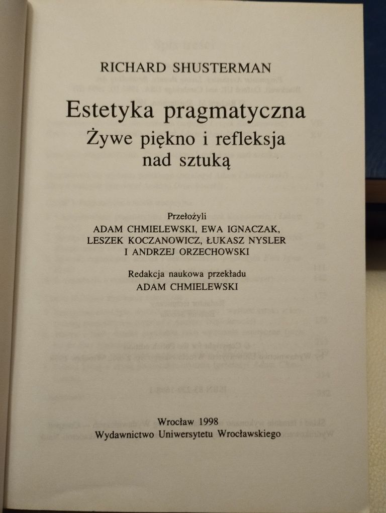 Shusterman estetyka pragmatyczna, żywe piękno