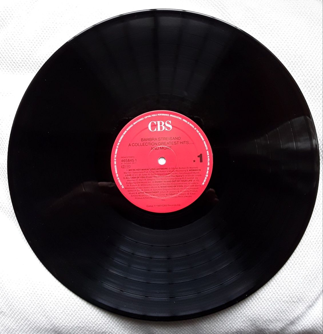 Disco LP vinil de Barbra Streisand Greatest Hits... and More