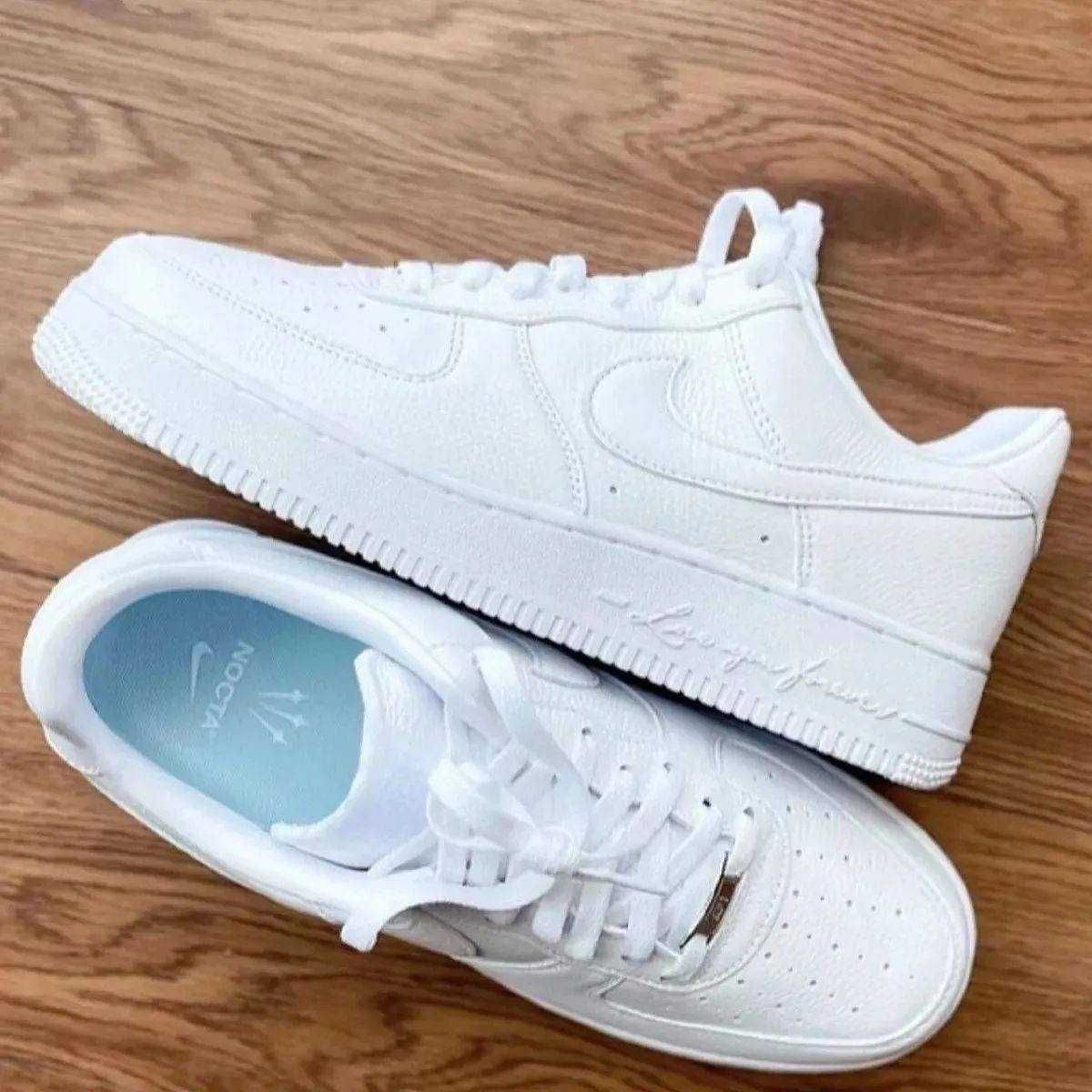 (БЕЗ ПЕРЕДОПЛАТИ)Nike Air Force Nocta найк аір аер форс нокта білі