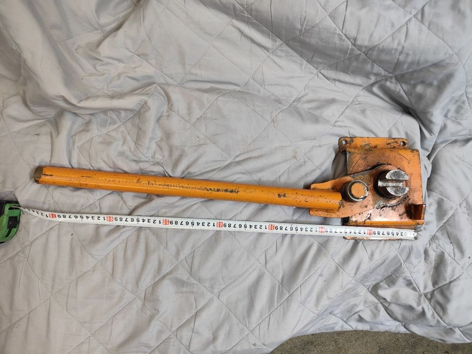 Giętarka do prętów.