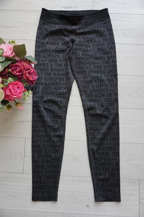 legginsy logowane~ Adidas r.170~ 14-15 lat