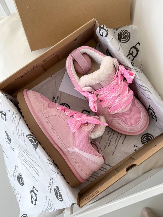 Ugg Lowmel Sneaker Pink угги уггі угг ловмел ловмели