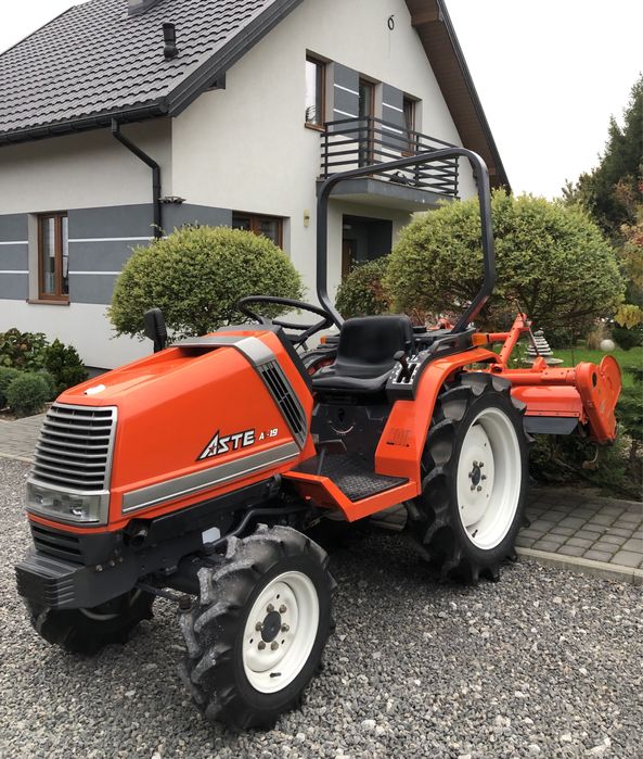 Traktorek 4x4 Kubota Aste A-19 Japoński traktor Ogrodniczy Oryginał !!