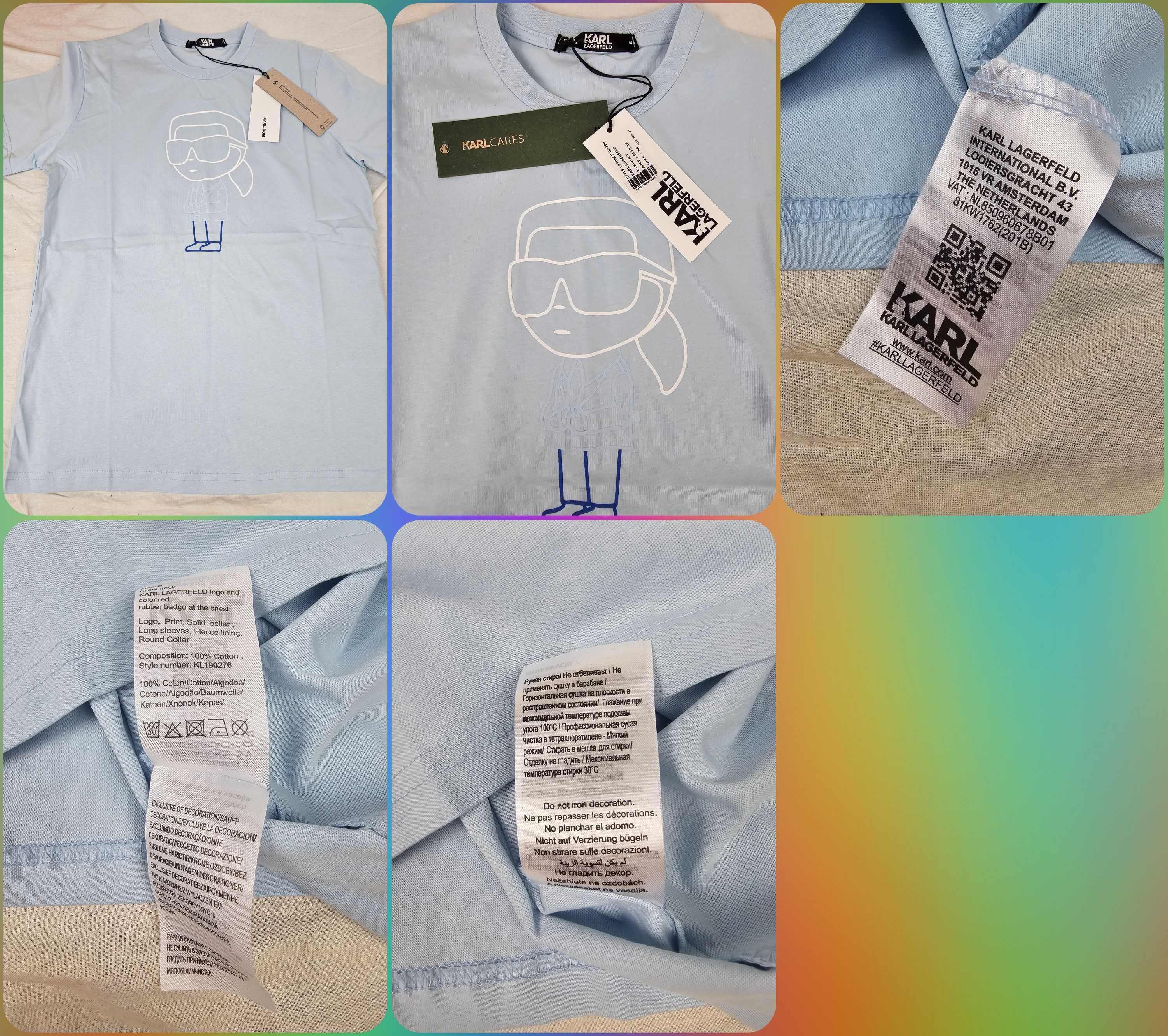 Koszulka tshirt koszulki męskie karl lagerfeld premium