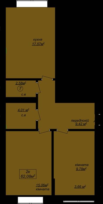 Продам 4к.кв в готовому будинку район Кварцу (124 м2)
