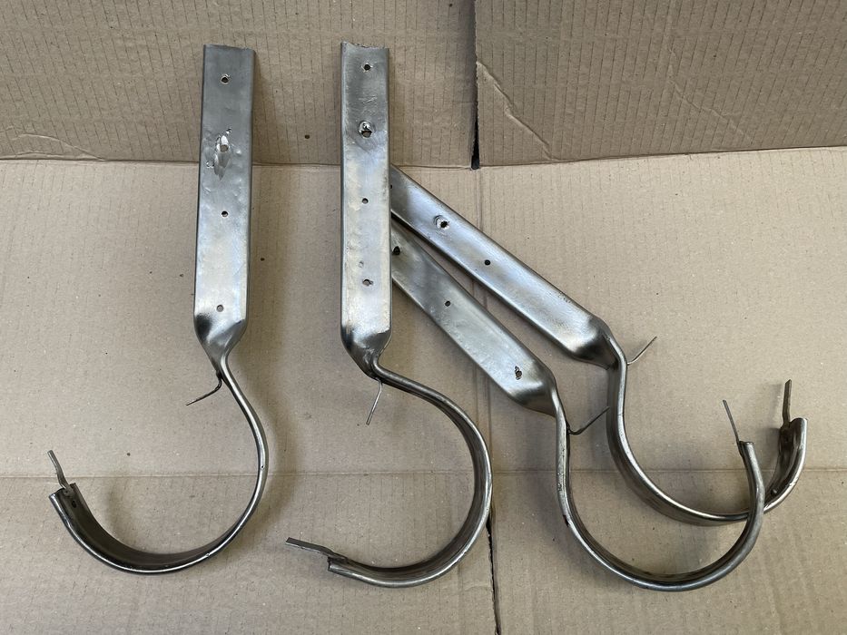 Гак крюк кронштейн ринви з нержавійки нержавейка