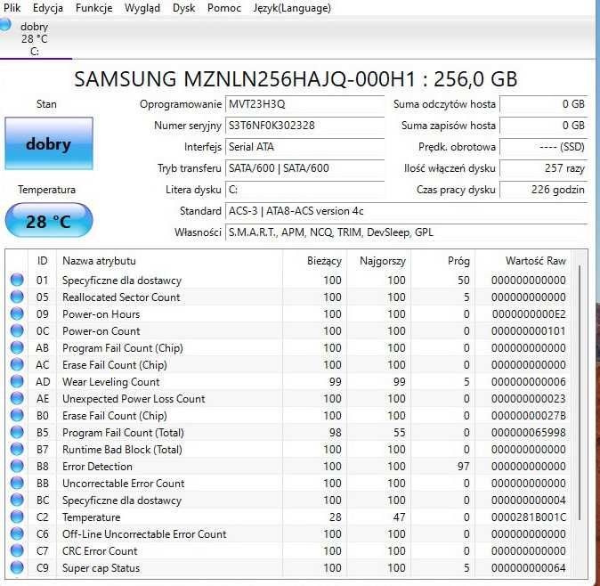 Komputer i5-6500 3.2 GHz x4 rdzenie, 8 GB DDR4, DYSK SSD 256 GB, WIN11