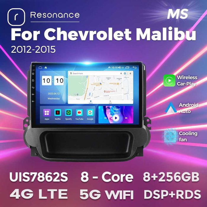 Штатна магнітола Chevrolet Malibu android GPS навігація