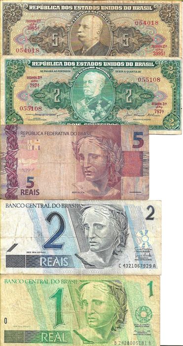 Notas de Bancos mundiais.