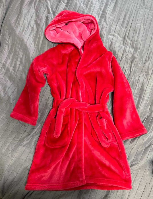 детский флисовый халат мегатеплый